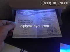 Медицинский сертификат с заполнением-4